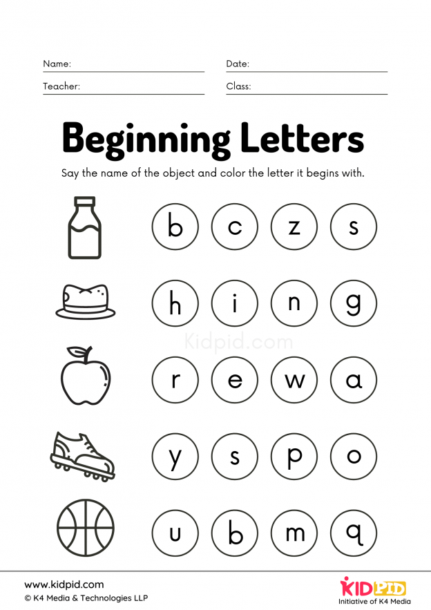 Printable Alphabet Letters Learning Write