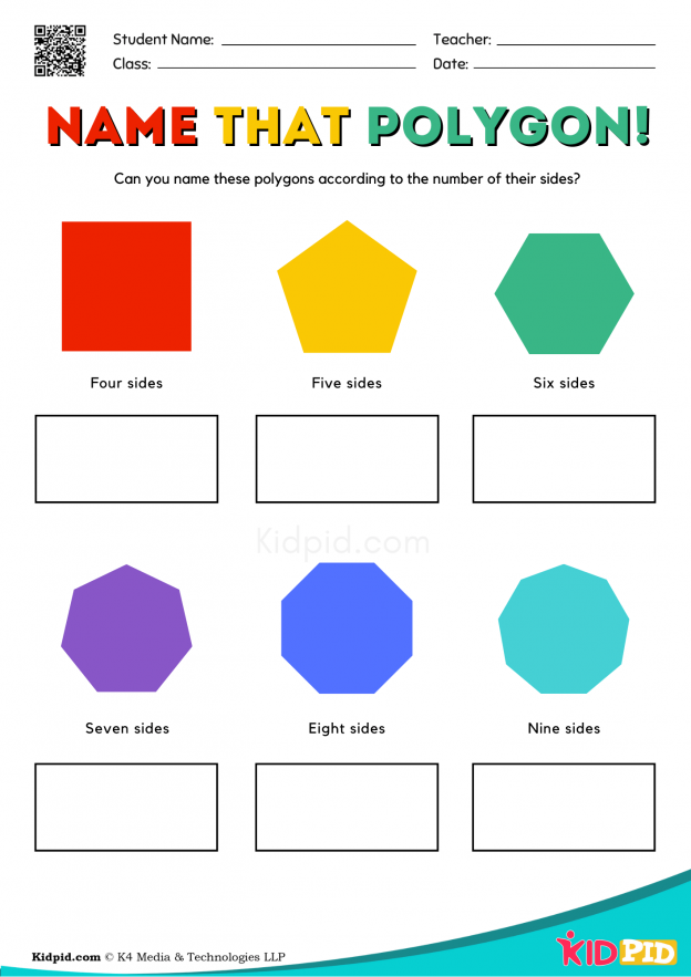 Finding The Number Of Sides In A Polygon Worksheet