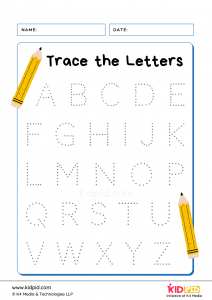 Tracing Letter Writing Foundational Worksheet - Kidpid