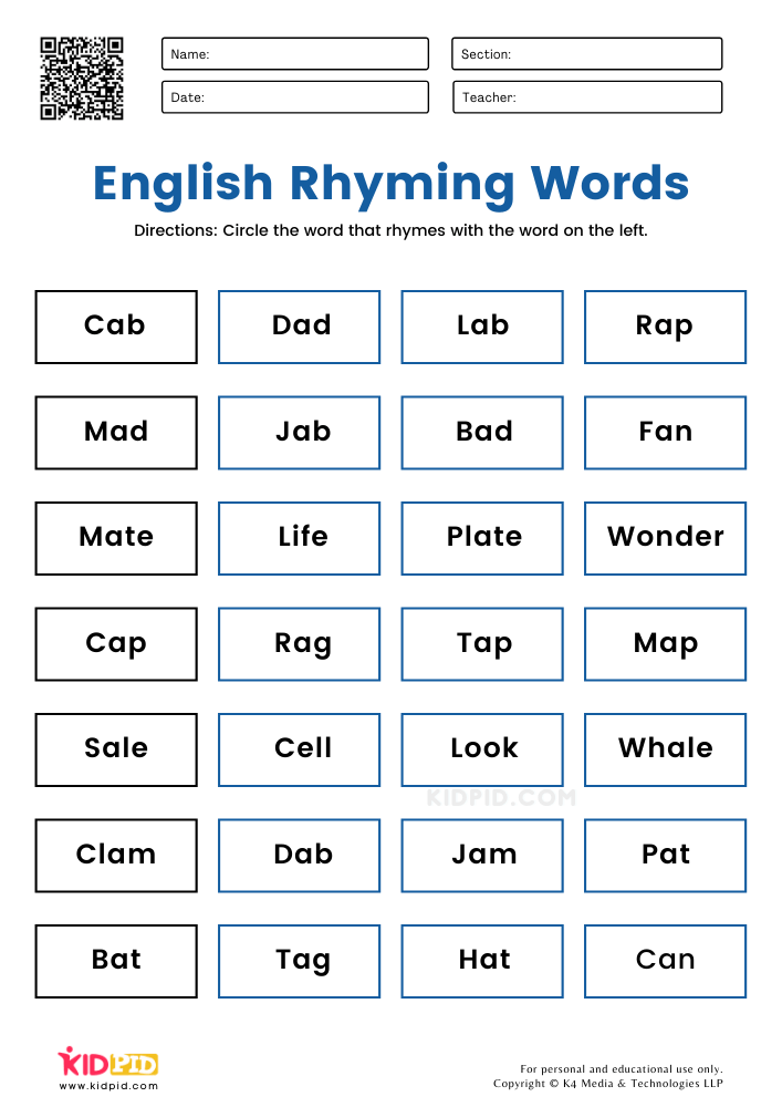 rhyming-words-activity-for-grade-2-rhyming-worksheets-it-is-designed-to-help-teach-kids-to