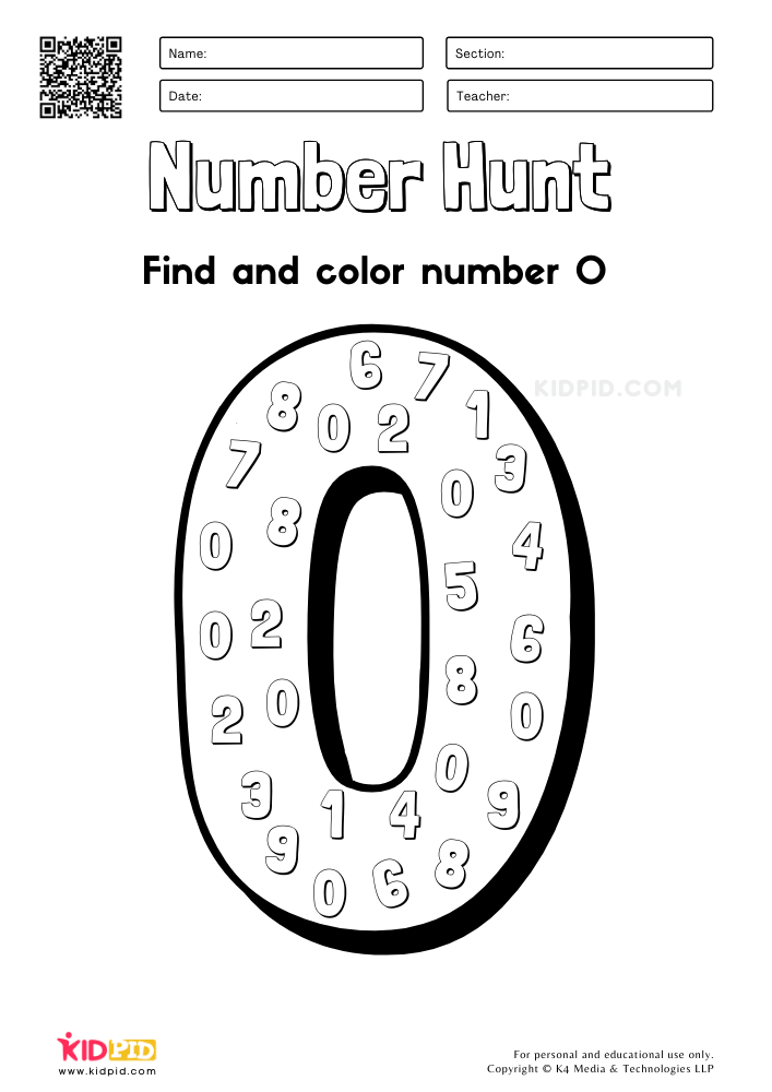 number hunt coloring preschool worksheets kidpid