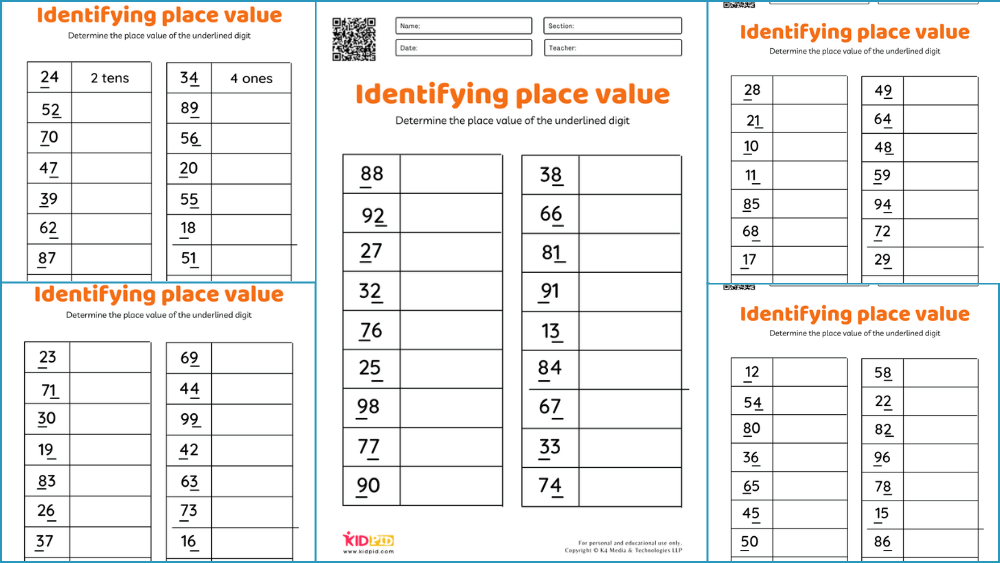 Place Value Worksheets Grade 4 Pdf