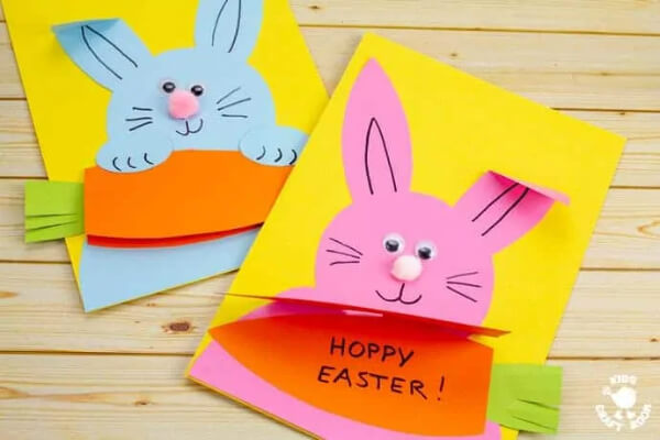 Jumping Bunny Cup Activity (Easter and Spring Craft)