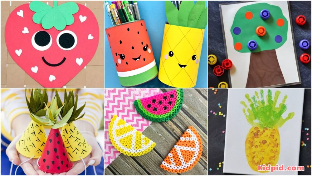 fruits drawings for kids
