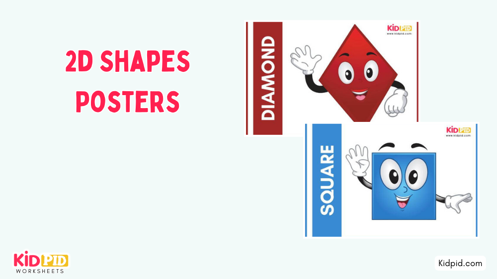 2d Shapes Posters
