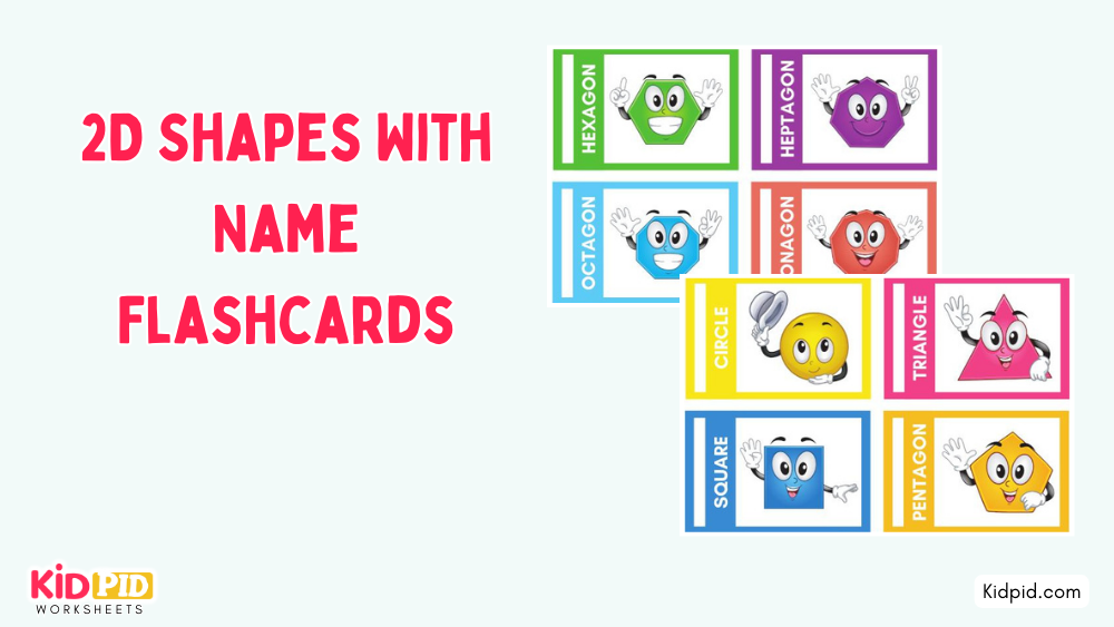 2D Shapes With Name Flashcards