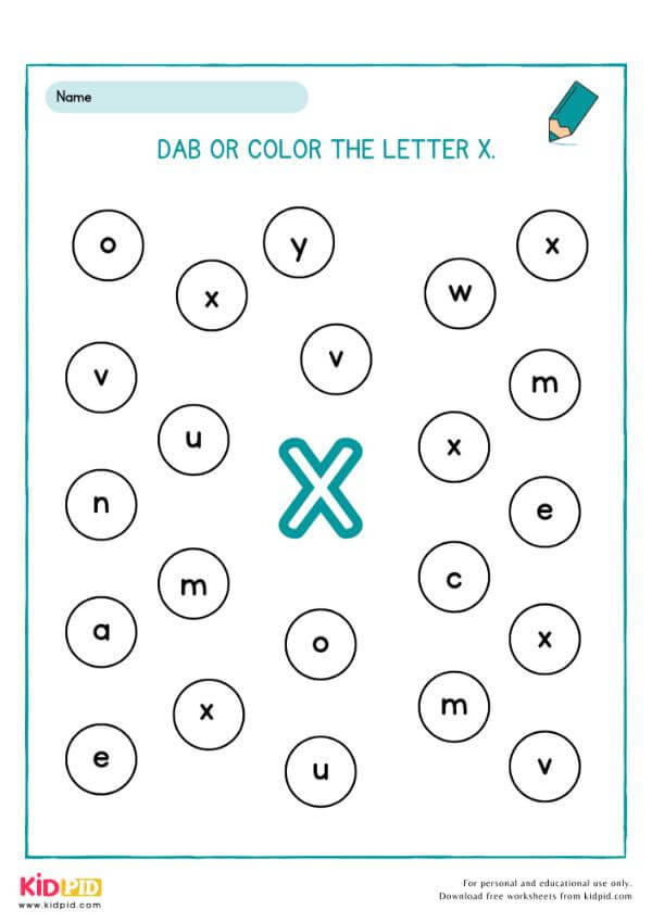 Color the Letter A to Z Worksheet