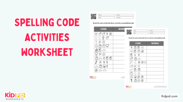 Spelling Code Activities Worksheet