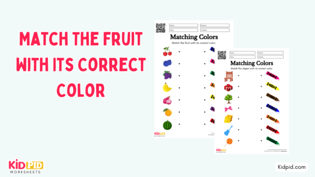 Match The Fruit With Its Correct Color